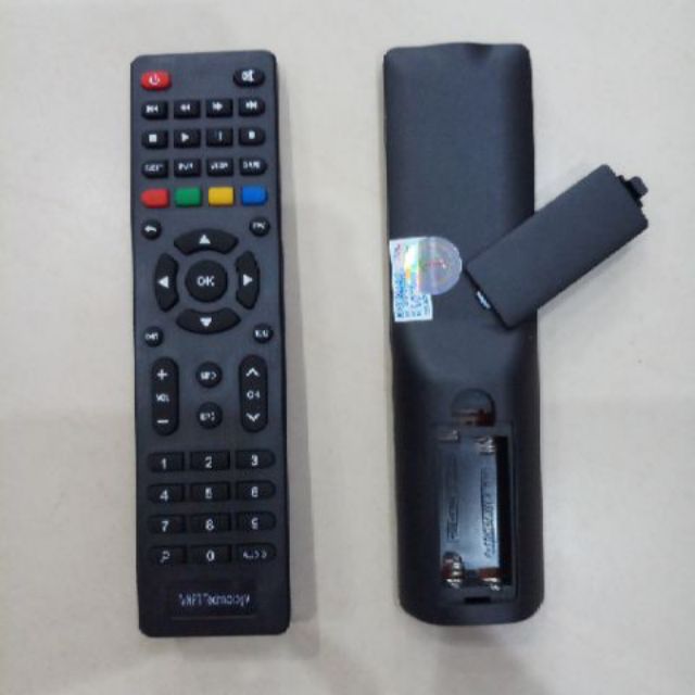 Remote đầu thu KTS DVB.T2 của VNPT (hàng zin)