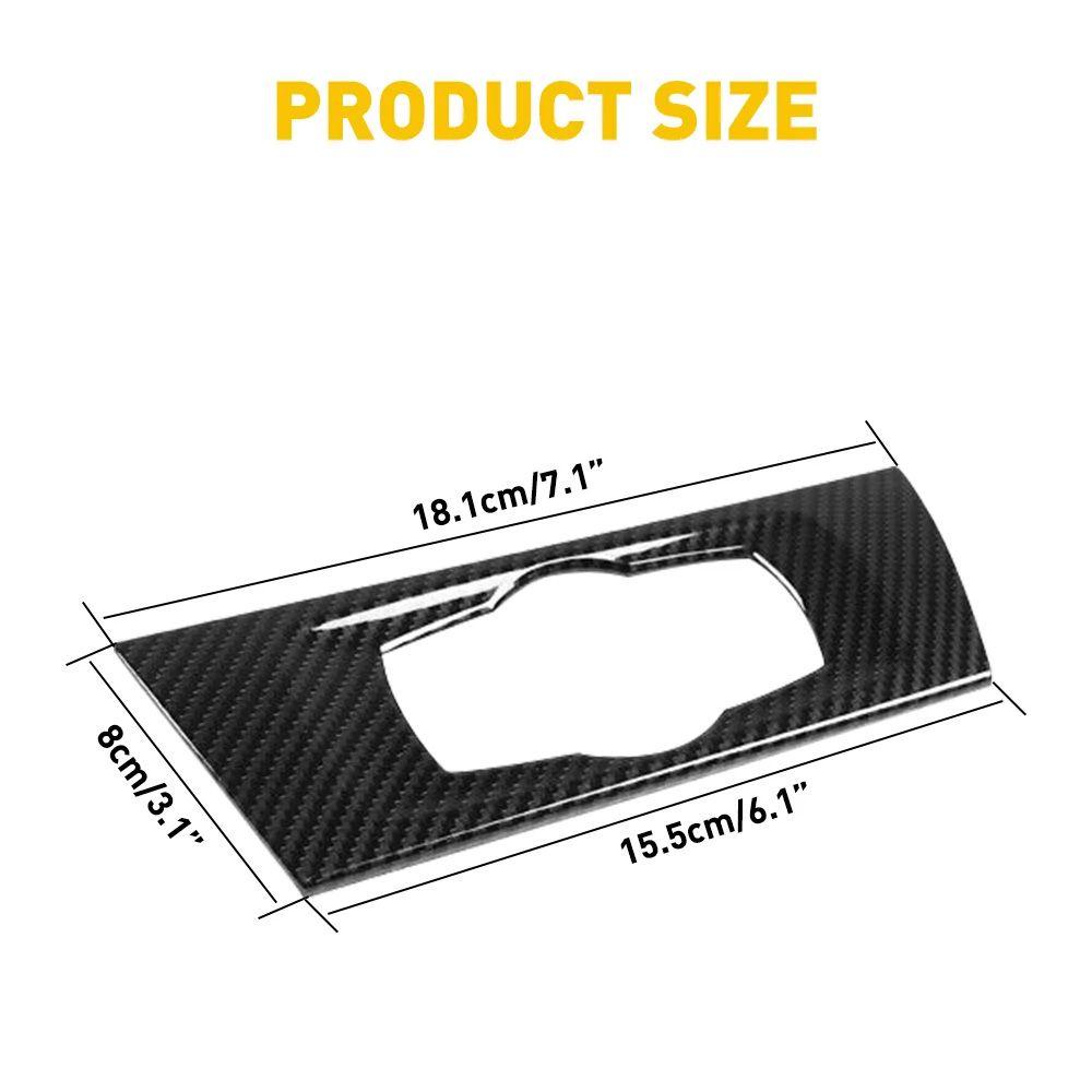 Khung Trang Trí Bảng Điều Khiển Xe Hơi Bằng Sợi Carbon Cho BMW 3 Series E90 E92