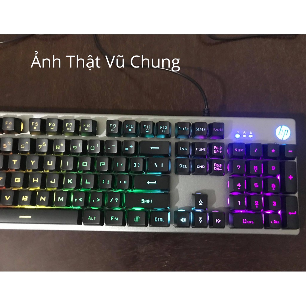 Bàn Phím Cơ HP K500, Bàn Phím Máy Tính Gaming cao cấp HP Đa Chức Năng - LED 7 Màu, 5 Hiệu Ứng Tuyệt Đẹp, Hàng Chính Hãng | BigBuy360 - bigbuy360.vn