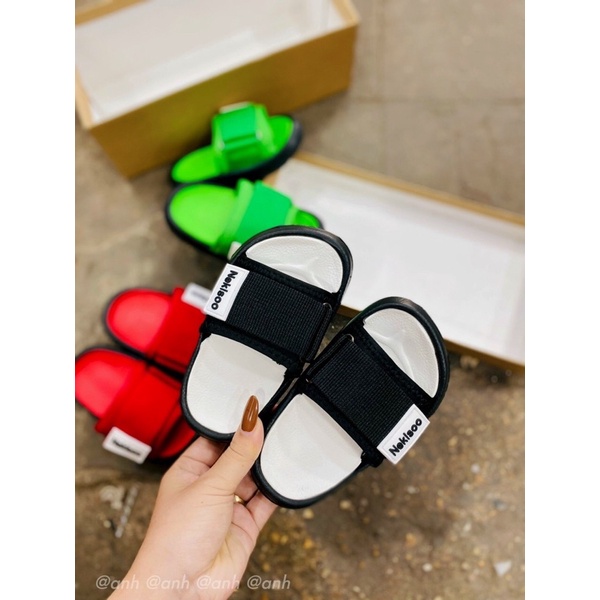 Dép Lê cho bé trai bé gái dây dù êm chân chống trơn trượt