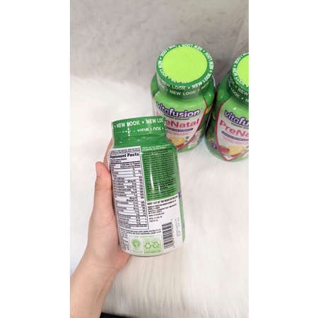 Viên kẹo dẻo Vitafusion Prenatal 90 viên.