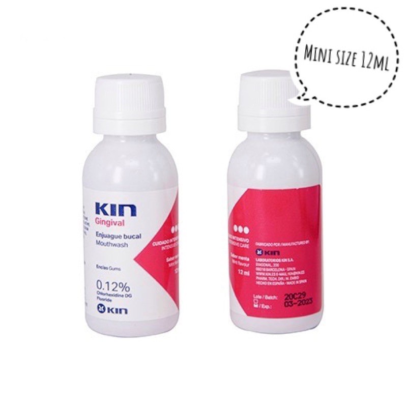 Kin mini size 7g, kem kin mini, súc kin mini, sensikin mini, kin trắng