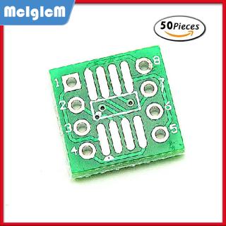 Set 50 bảng mạch chuyển đổi TSSOP8 SMD sang DIP8 IC 0.65mm 1.27mm