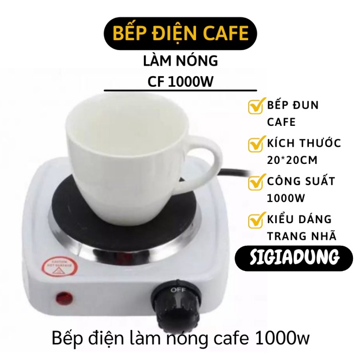 Bếp Điện Mini - Bếp Pha Cafe, Trà, Nấu Nước, Đun Sáp Đậu Nành, Sáp Nến 6313