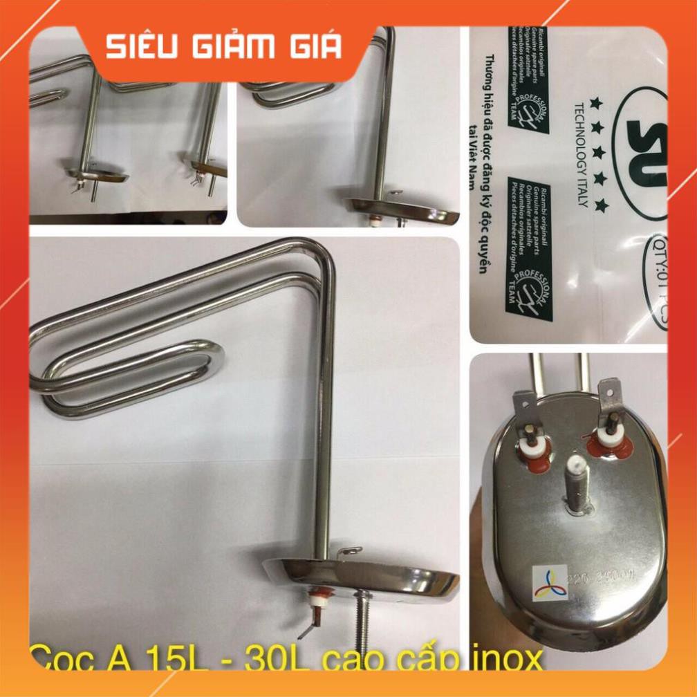 Thanh Đốt Bình Nước Nóng Ariston 15L/30L Loại Cao Cấp Inox 304