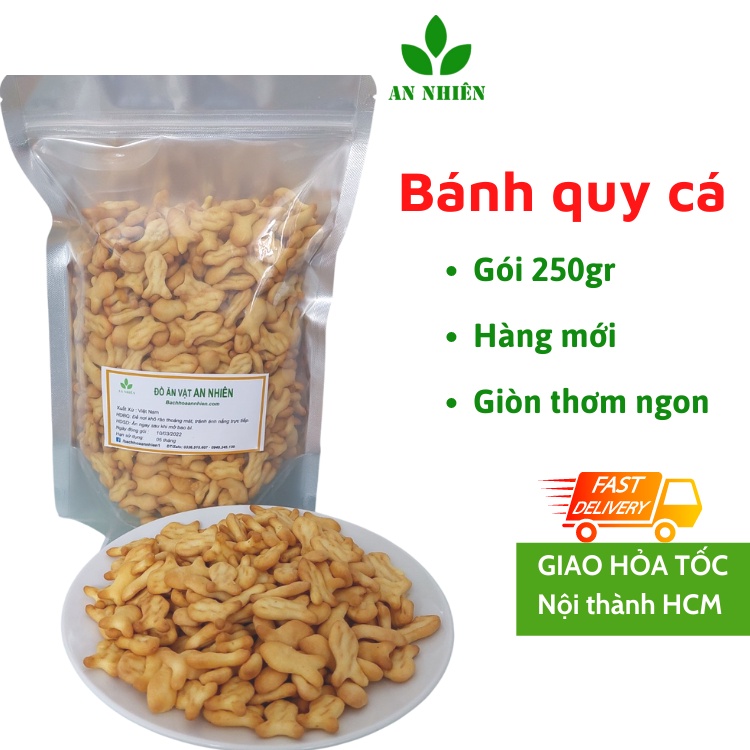 Bánh quy mặn ngọt hình cá giòn ngon