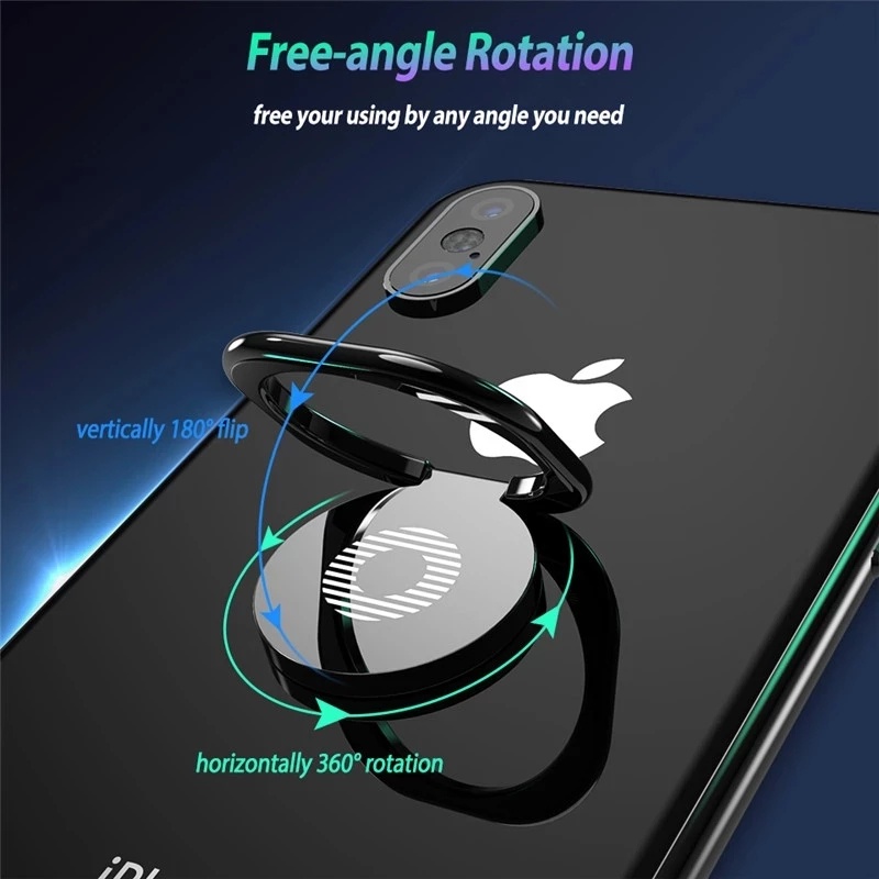 Nhẫn Móc Ngón Tay Giữ Điện Thoại Xoay 360 Độ Tiện Lợi
