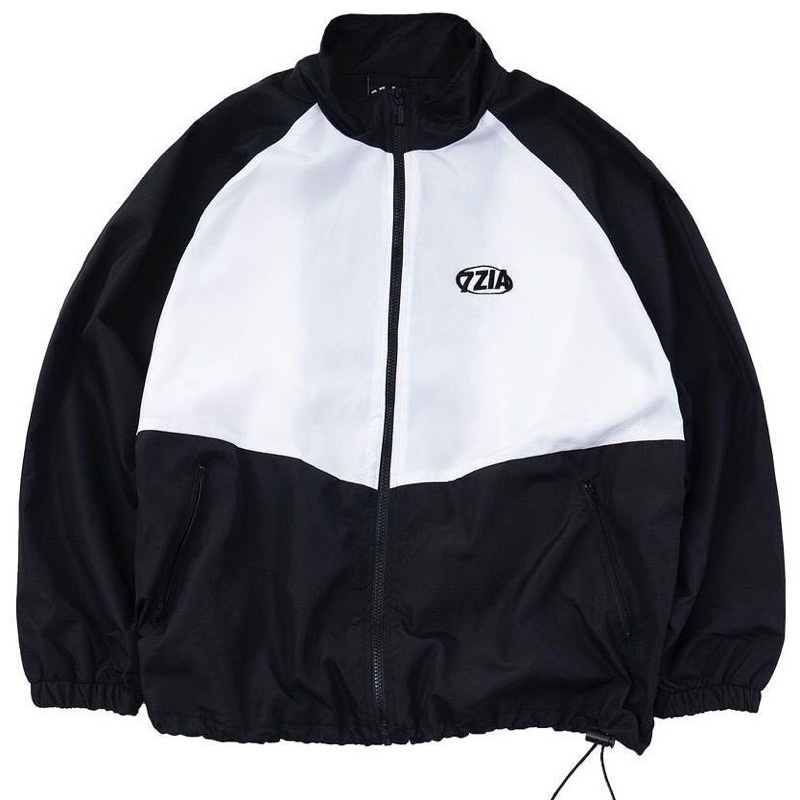 Áo Khoác Dù TMS LOGO 7ZIA Nam Nữ Ulzzang Unisex Form Rộng Bomber 7zia Jacket