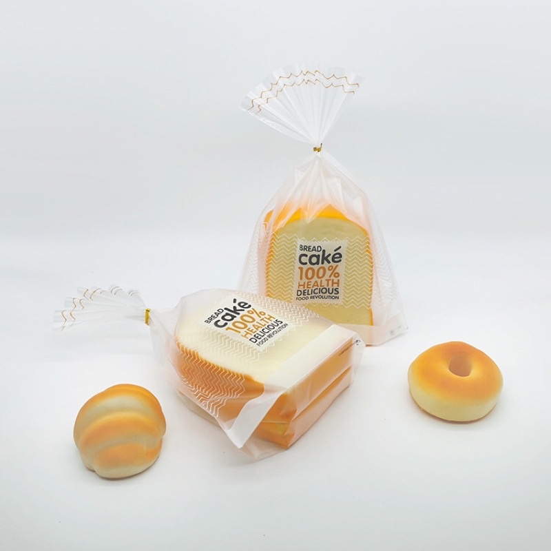 100 chiếc Túi đựng bánh gói, túi đựng bánh mì Hoa Cúc Cake 100%