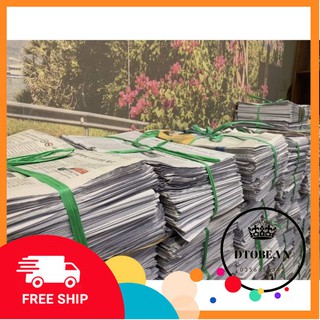 Giấy báo cũ dùng để gói quà, bọc hoa quả, lau kính, bọc thức ăn HOT