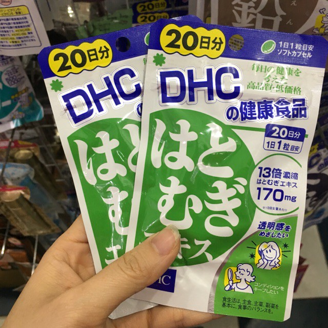 Viên uống trắng da DHC Coix Adlay Extract Nhật Bản