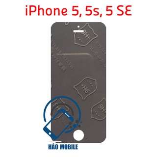 Dán chống nhìn trộm iPhone 5, 5s, 5 SE (5SE) - Dán cường lực dẻo nano 9H+