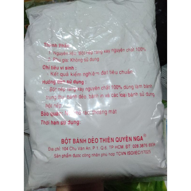 1kg] bột nếp, bột bánh dẻo trung thu dùng làm bánh dẻo,bánh in..