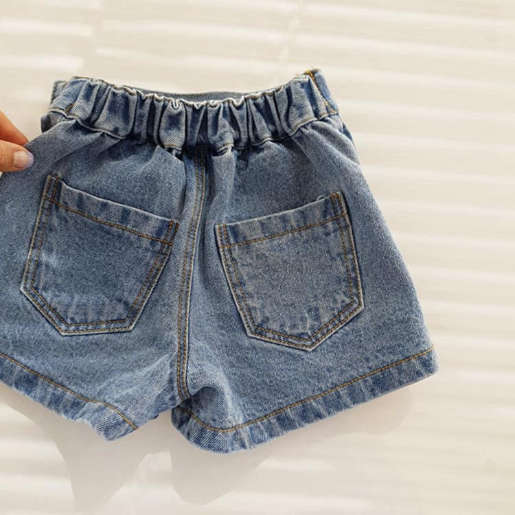 Quần Sooc Jean Giả Váy Bé Gái, 8-23kg, Kiểu Dáng Năng Động Thể Thao, Chất Jean Mềm Mại