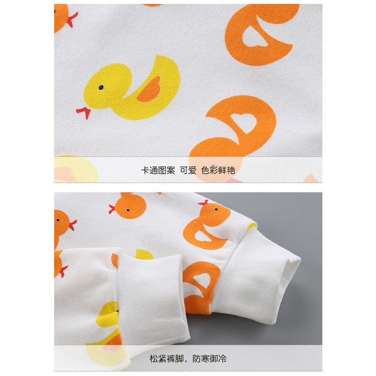 Quần ngủ chất liệu cotton thoáng khí phong cách Hàn Quốc thời trang mùa thu xinh xắn mới cho bé