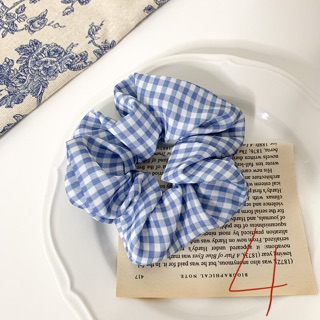 (CÓ SẴN/ ẢNH THẬT) Cột tóc vải Scrunchies nhiều họa tiết