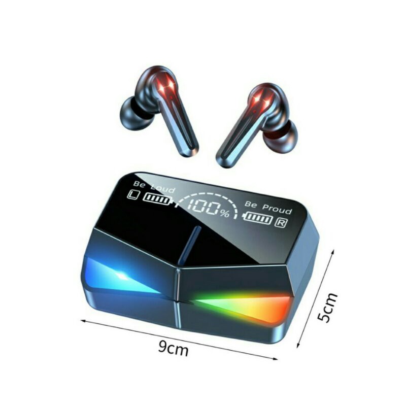 ✅Tai nghe Bluetooth không dây M28 TWS-Snow Light / Tai nghe chơi game giảm tiếng ồn