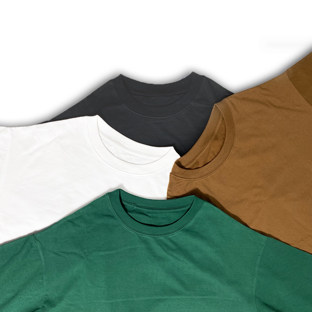 Áo thun trơn Nam Nữ có áo Bigsize - 100% Cotton vải dày mịn mát của Bear ManZ Shop