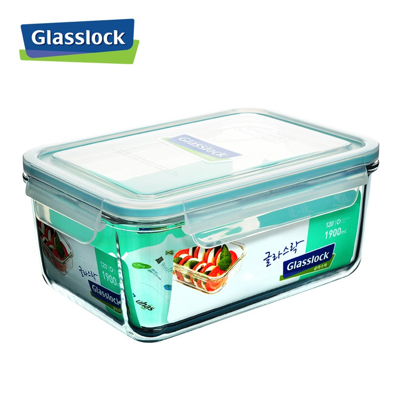 Hộp Thủy Tinh Cường Lực Glasslock MCRB190 1900ml Hàn Quốc - Larva Store