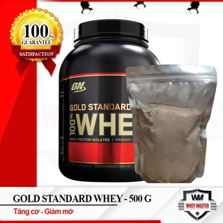 [Sample Dùng Thử] Sữa tăng cơ bắp ON Gold Stard 100% Whey 500gram