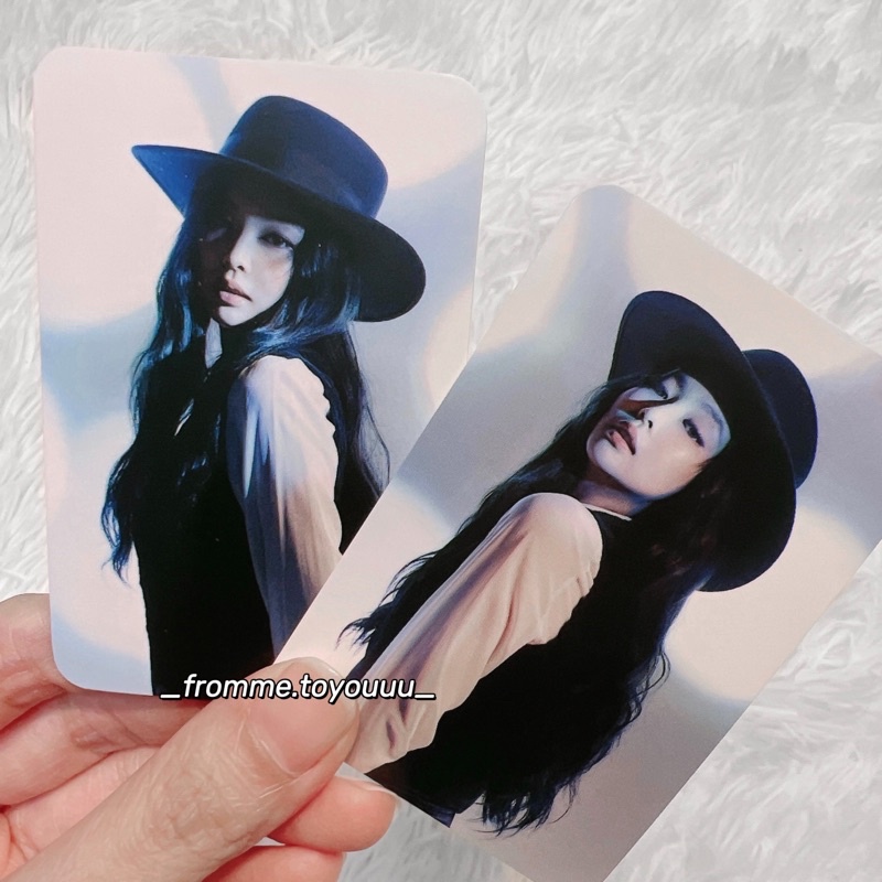 Ảnh photocard pola Jennie Jisoo Lisa Rosé card BLACKPINk chính hãng