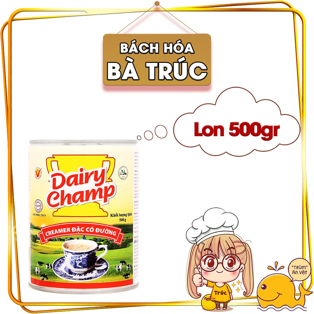 Sữa đặc Dairy Champ lon 500g