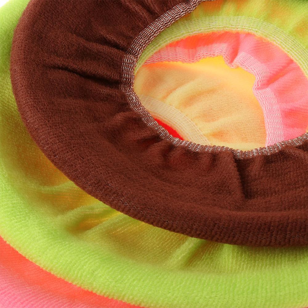 ZAIJIE24 Đệm Lót Bồn Cầu Hình Chữ O Mềm Mại Độ Co Giãn Cao Thoải Mái