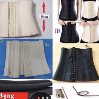 Đai gen bụng latex 9 xương
