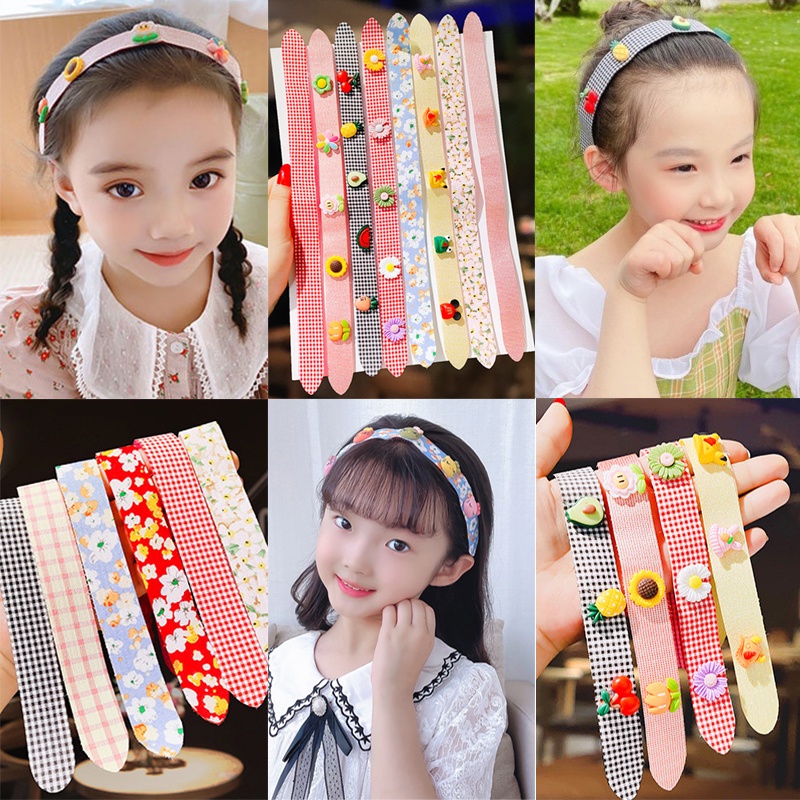 1-4 Chiếc Băng Đô Phong Cách Hàn Quốc Dễ Thương Cho Bé