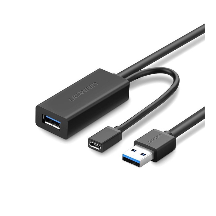 Cáp nối dài USB 3.0 dài 5M có nguồn phụ Ugreen 20826