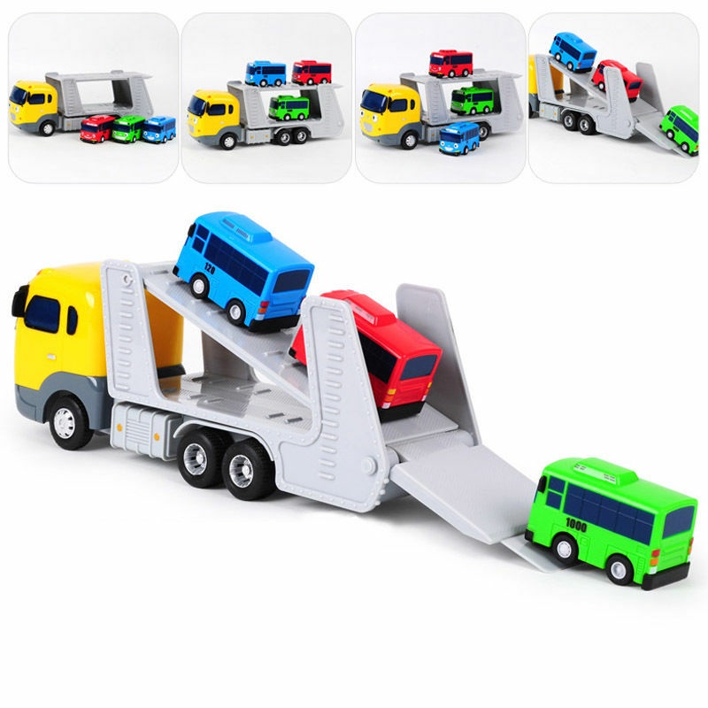 ★Little Bus Tayo★ Các bạn carry & Tayo  Bộ đồ chơi xe hơi dành cho trẻ sơ sinh