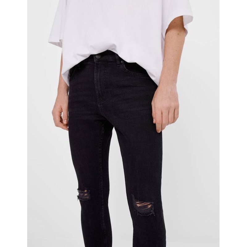 [BERSHKA] Quần jean nam Super skinny chính hãng Bershka