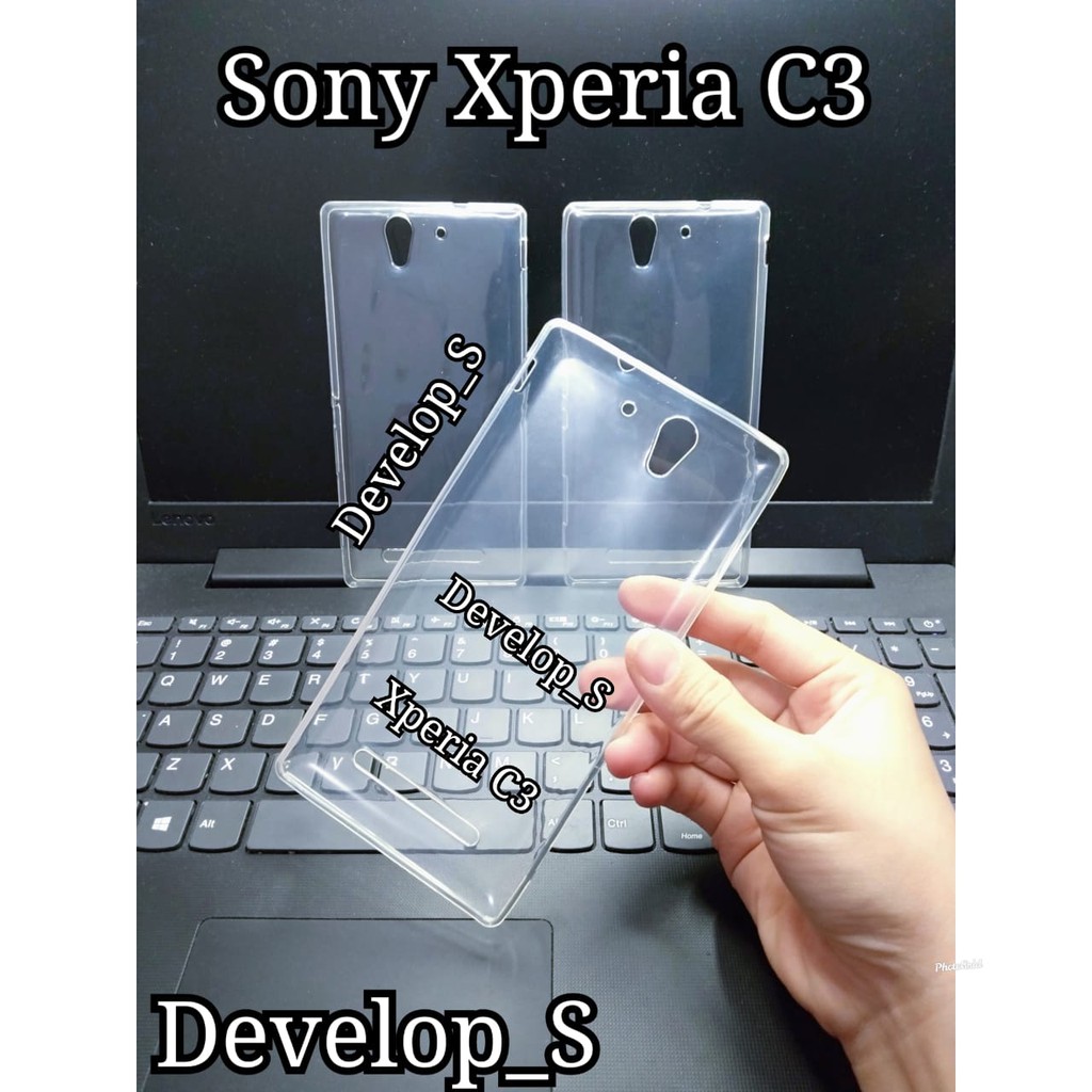 Ốp Điện Thoại Mềm Trong Suốt Cho Sony Xperia C3 C3 Dual D2533 D2502 S55t S55u 5.5inchi