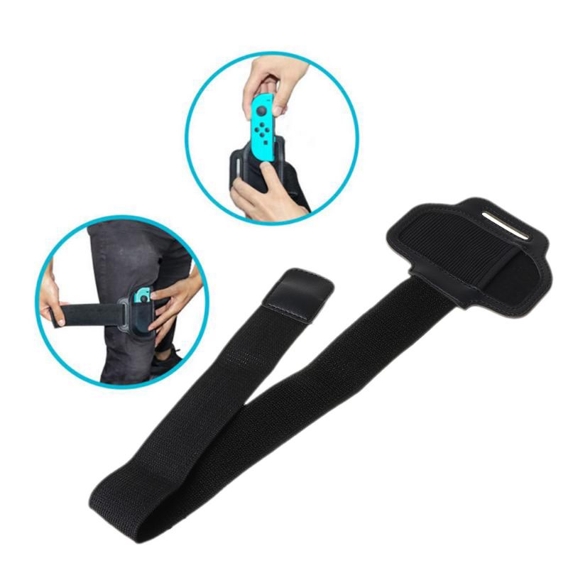 Dây đeo chân đàn hồi có thể điều chỉnh cho Nintendo Switch NS Joycon