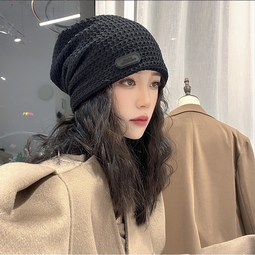 Confident Mũ beanie dệt kim phong cách Nhật Bản/Hàn Quốc thời trang cho nữ HT-G-020