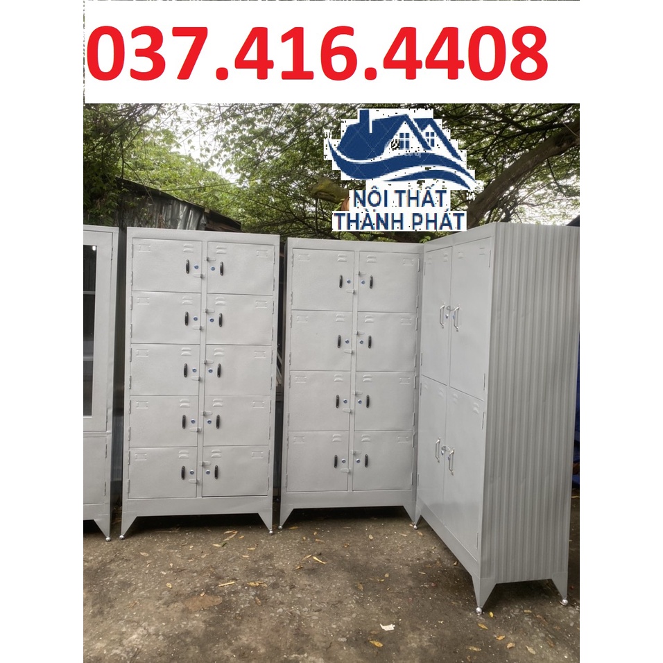 Tủ locker sắt 4 ngăn 6 ngăn 8 ngăn 10 ngăn - tủ đựng đồ cá nhân- tủ hồ sơ văn phòng giá rẻ