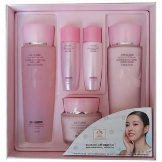 Set dưỡng trắng da [ Dùng Là Mê _Hàng AUTH ] Set Dưỡng Da 3W Clinic Collagen White Skin Care Set Chính Hãng MPLULU74