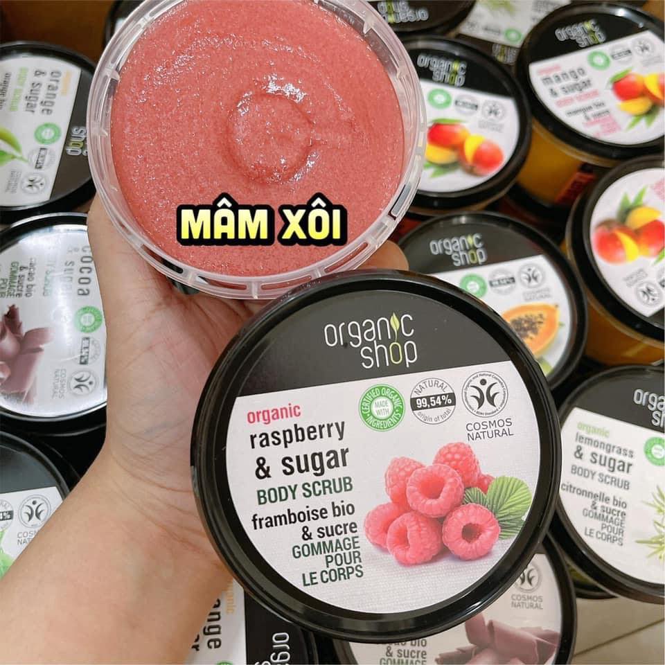 Kem Tẩy Da Chết Toàn Thân Organic Body Scrub