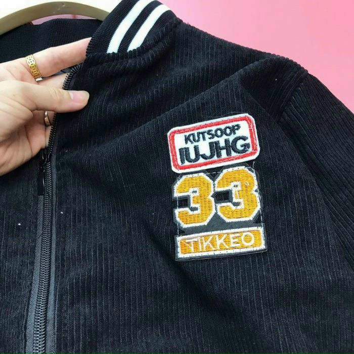 [DEAL] Áo Khoác Kaki Nam Nữ Unisex - Áo Jacket  Bomber Vải Nhung Siêu Hot(KK025) | BigBuy360 - bigbuy360.vn