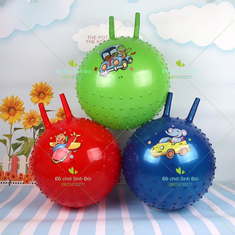 banh gai lớn 45cm có tai - màu ngẫu nhiên - chưa bom ( tặng kim bom )