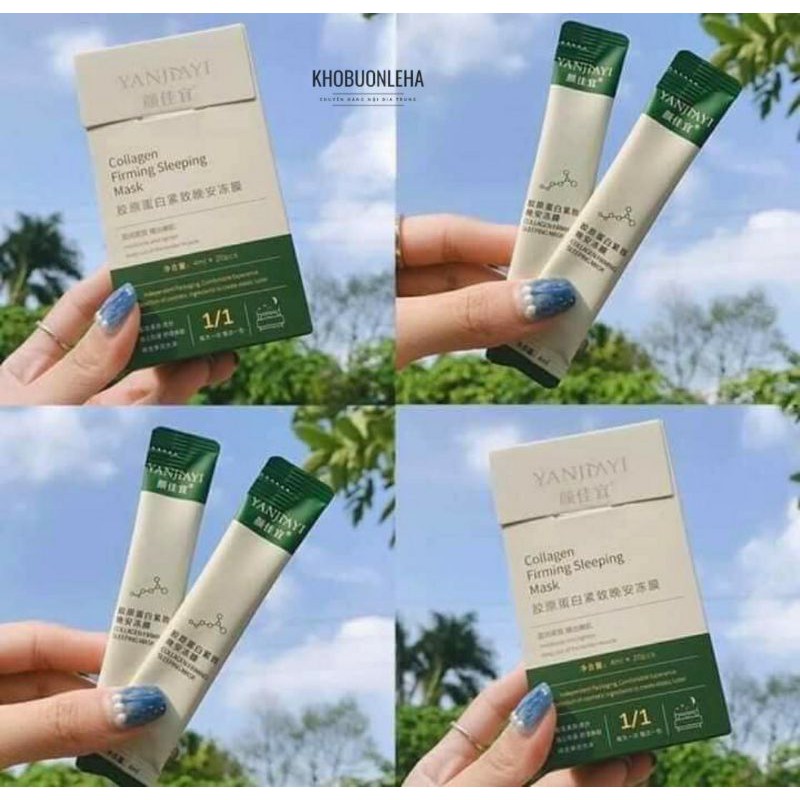 Mặt Nạ Ngủ Thạch Collagen Nội Địa Trung