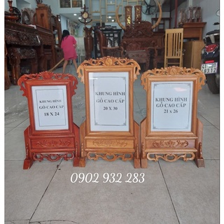 Khung hình thờ gỗ cao cấp ,gỗ hương