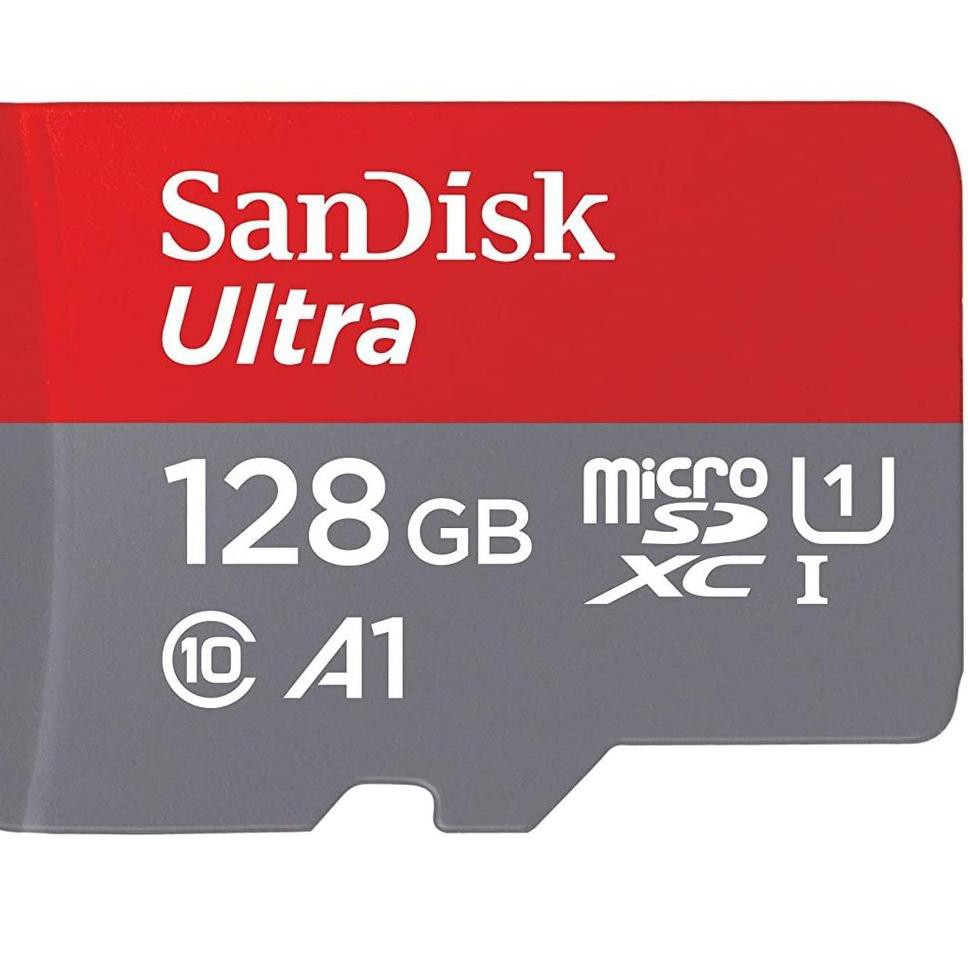 Thẻ Nhớ Micro Sd Sandisk 128gb Ultra Uhs I 1 Class Mbps Amb / S Microsd 128gb Sdxc Nkh