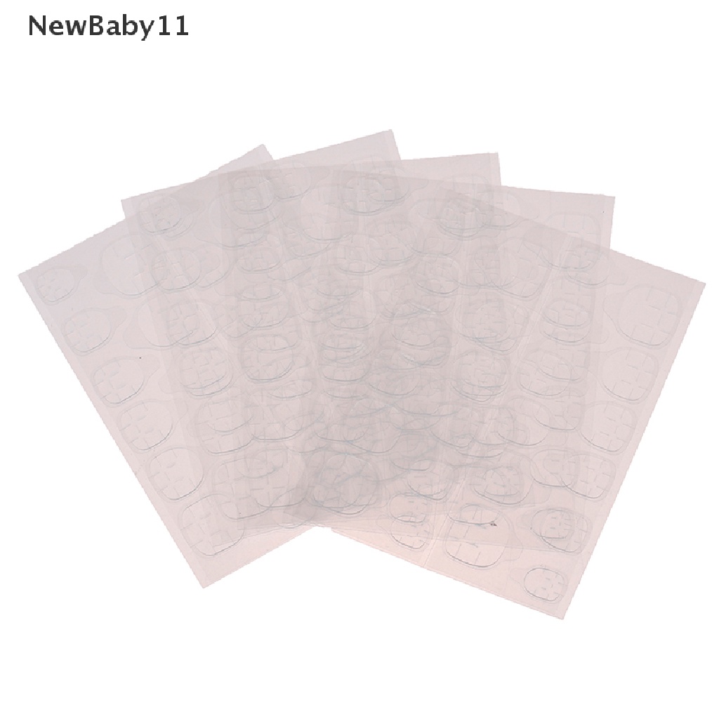 Bộ 240 Miếng Dán Móng Tay Giả Hai Mặt Tự Dính