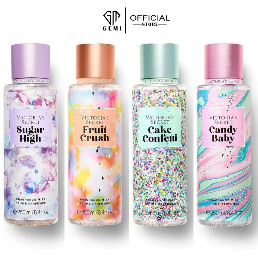 Xịt Thơm Body 💞𝑭𝒓𝒆𝒆𝒔𝒉𝒊𝒑💖 Xịt Thơm Toàn Thân Victoria's Secret ❤Body Mist 250ml - Xịt BODY [✔️Chính Hãng]