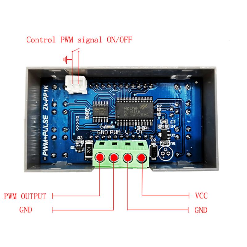Máy Dò Tần Số Xung ZK-PP1K PWM Độ Chính Xác Cao