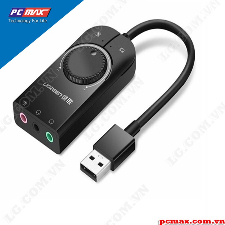 Bộ chuyển đổi USB 2.0 ra 3.5mm  Ugreen 40964 30724 30143 - Hàng chính hãng