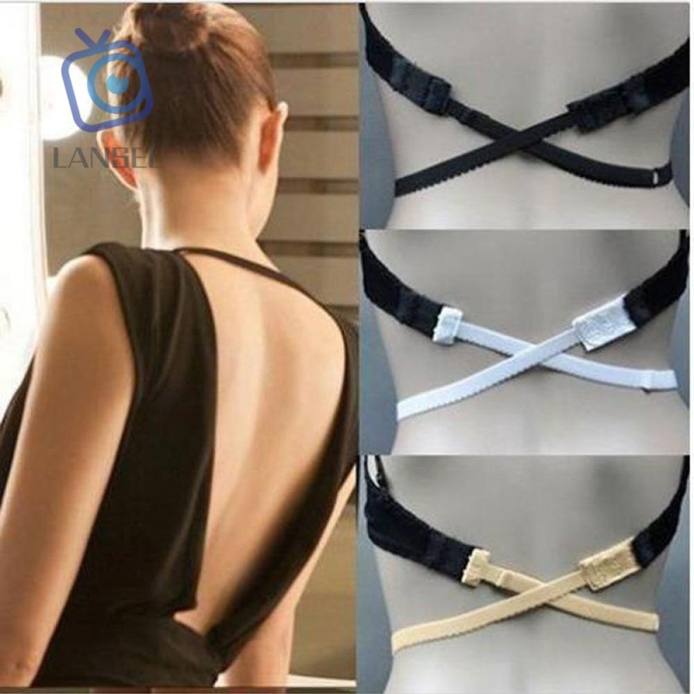 Dây gắn áo ngực nối dài có thể điều chỉnh nhiều màu tiện lợi dành cho nữ
