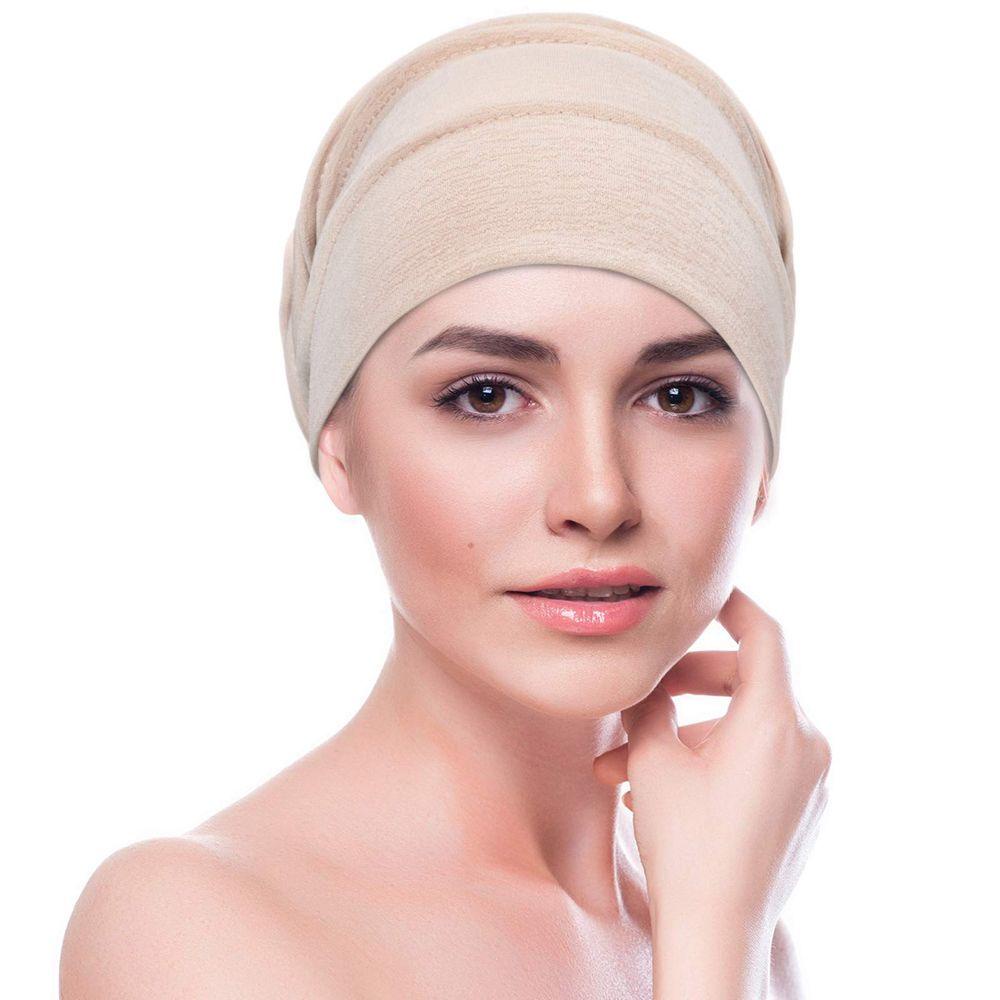 Khăn Trùm Đầu Bằng Cotton Co Giãn Thời Trang Cho Phụ Nữ Hồi Giáo