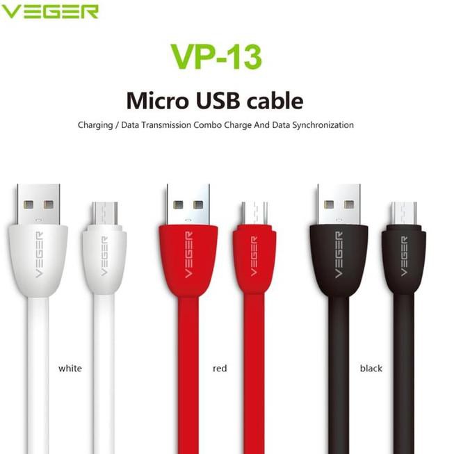 Cáp sạc nhanh VP-13 Micro USB sang 3.0 A 1000mm
